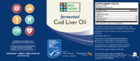 cod liver oil cinnamon label